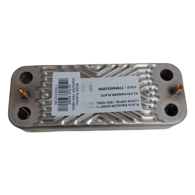 BAYMAK ECOS YENİ NESİL PLAKALI EŞANJÖR 12 PLAKA 160 MM. (SWEP)