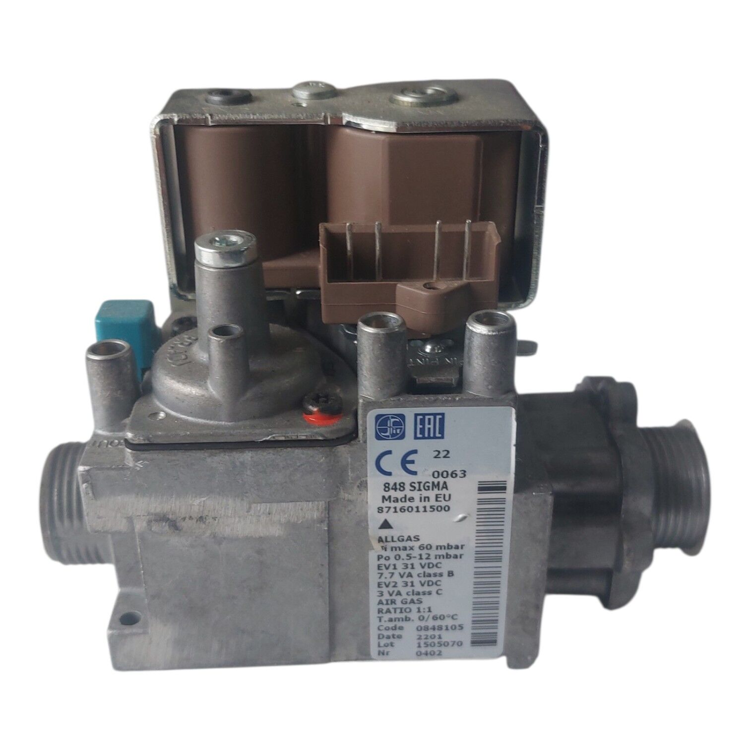 848 SIGMA SIT BAXI PREMIX GAZ VALF