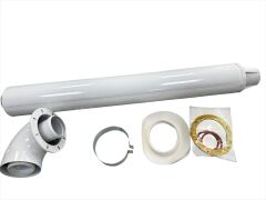 HERMETİK BACA DİRSEKLİ TAM SET